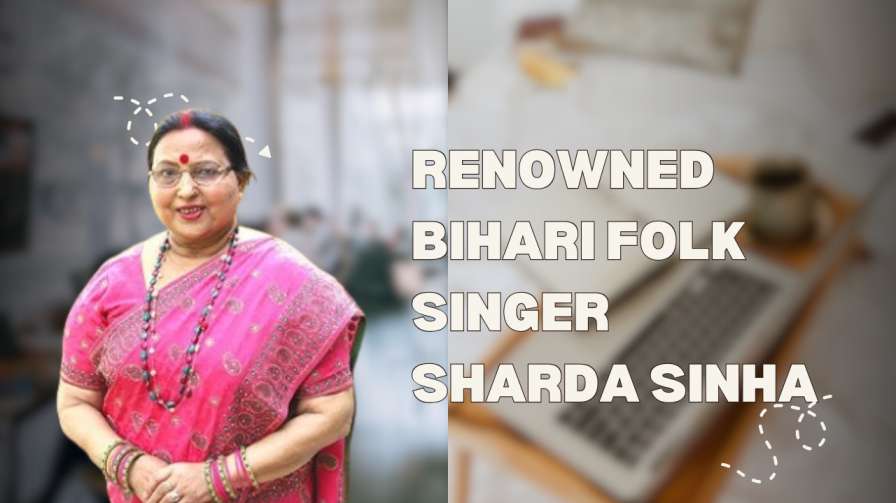 Renowned Bihari Folk Singer Sharda Sinha